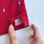 Ralph Lauren Lauren Sailboat pants Size 8 Red Ankle Preppy Photo 10