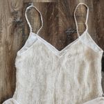 Retrofête Retrofete Rebecca Sequin Maxi Dress in White Size XS Sleeveless Belt Photo 3