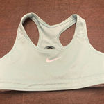 Nike Dri Fit Sports Bra Light Blue Size Small Photo 0