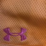 Under Armour  heat Gear Women's Vibrant Orange Athletic Shorts Photo 2