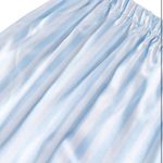 Lyaner Women’s Striped Silky Satin Pajamas Short Sleep Top with Shorts Sleepwear PJ Set Multi Size 3X Photo 2