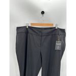 Zac & Rachel Pants Women 22W NWT Black Woman Hidden Fly Dress Plus Size Photo 2