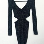 Open Edit NWT Open-edit Ribbed Cut Out Dress Photo 2
