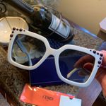 Fendi Authentic  52 Butterfly crystals acetate sunglasses Photo 2