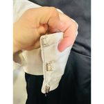 Alexis  Black White Bow Design V-Neck Marinna Jumpsuit Size Large Photo 12