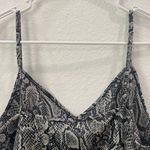 Forever 21 Satin Snakeskin Top Size S Photo 3