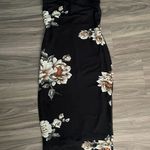 Iris Strapless Black Maxi Dress Photo 0