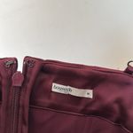 House Of CB  M A-C   'Beau' Wine Pleated Midi Dress NWOT Photo 6