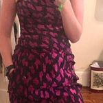 Nordstrom Pink And Black Strapless Dress Photo 0