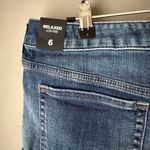 EXPRESS sz 6 blue precision fit denim shorts NWT Photo 4