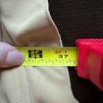 EXPRESS Golden Yellow V Neck Wrap Look, Ruffle Edges Draped Midi Dress Sz S Photo 11