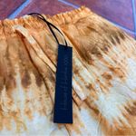NWT House of Harlow x REVOLVE Alyssa Short in Golden Tie Dye Gold Photo 2