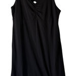 Kuhl Dress Womens Large Black Sleeveless Tank Travel Active Stretch Midi Summer Photo 0