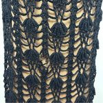 JLUXLABEL  Odyssey Crochet Maxi Dress in Black and Nude. NWT Photo 5