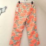 For Love & Lemons NWT Pink Rose Jackpot Brocade Pants Photo 7
