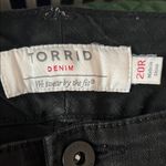 Torrid  Women's Black Denim Jegging Size 20 Photo 7