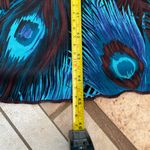 Enfocus Studio  Strapless Peacock Print Dress Photo 6