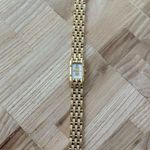 Belair Diamond Rare Luxury Gold Ladies Watch Pearl Dial Gold Bracelet Case Photo 5