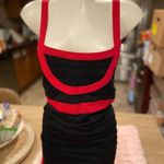 Say What? Say what? Black and red mini dress Photo 1