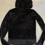 Juicy Couture Vintage  Black Velour ZipUp Photo 2