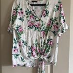 Staccato White and Pink Blouse Photo 0
