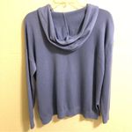 Rachel Zoe  “Weekend” lightweight hoodie sweater Periwinkle M Photo 7