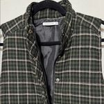 Staccato  Green Plaid Quilted Vest Photo 1
