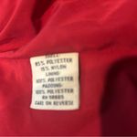 Faconnable Women’s Quilted Vest – Red – Water Resistant – Size Small Photo 5