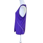 Athleta Women’s Run On Purple Tank Top Sleeveless Activewear Gym Reflective Sz L Photo 1