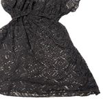 Becca by Rebecca Virtue Womens Empire Waist Dress Black Beach Cover Size XL Photo 2