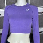Gymshark  VITAL SEAMLESS 2.0 CROP TOP Long Sleeve size Small Photo 12