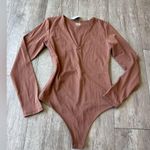 Amazon Brown Long Sleeve Bodysuit Photo 2