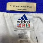 Adidas  The Vintage Twin Women's Blue High Rise Jogger Athletic Sweat Pants Sz M Photo 3