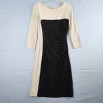 Ralph Lauren  Black and White Long Sleeve Dress Photo 1
