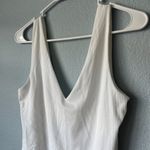 House of Harlow 1960 Ribbed White Bodysuit Size Large Photo 1