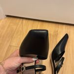 Christian Dior Dior Rhodes Heeled Mule Black Calfskin Photo 9