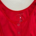 LA Hearts Pacsun red ribbed crop top Photo 1