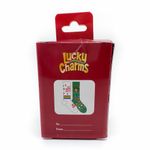 Lucky Charms Cereal Crew Socks Mens Womens Fun Gift Set Rainbow Colorful 2 Pairs Green Photo 5
