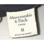 Abercrombie & Fitch Black Mesh Scoop Neckline Intimates Sports Bra Womens Size M Photo 2