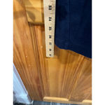 Talbots Preppy Back to School Navy Gingham Collar Piqué Polo Shirt Dress Medium Photo 6