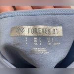 Forever 21  Baby Blue Seamless Embroidered Lace Bralette Cropped Tank Top - S Photo 4