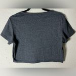 Romwe  Gray Graphic Short Sleeve Tee Photo 3