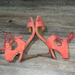 Lucky Brand Bittersweet Uzelia Cage Sandal Open Toe Heels Women’s Size 8 Photo 3