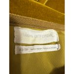 Urban Outfitters Women's Gold Velvet Velour Long Sleeve Cropped Sweatshirt XS Photo 2