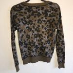 Anthropologie Ethan Camo Pullover Crew Neck Sweater Size XS Photo 3