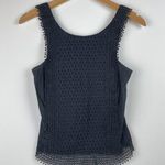 Who What Wear  black thick strap eyelet tank top - size XS Photo 0