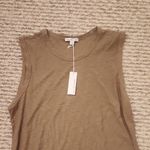 James Perse  Cashew Sleeveless Cotton Tank Size 1 Photo 3