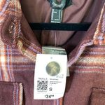 Forever 21 ⭐️ Plaid Flannel Shacket Shirt Jacket Photo 5