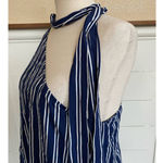 BB Dakota Jack by  Vertical Stripe‎ One Shoulder Choker Blouse Photo 9