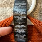 Chico's Chico’s Black Label 100% Cashmere Sweater Rust Orange Boxy Cropped size 1 medium Photo 8